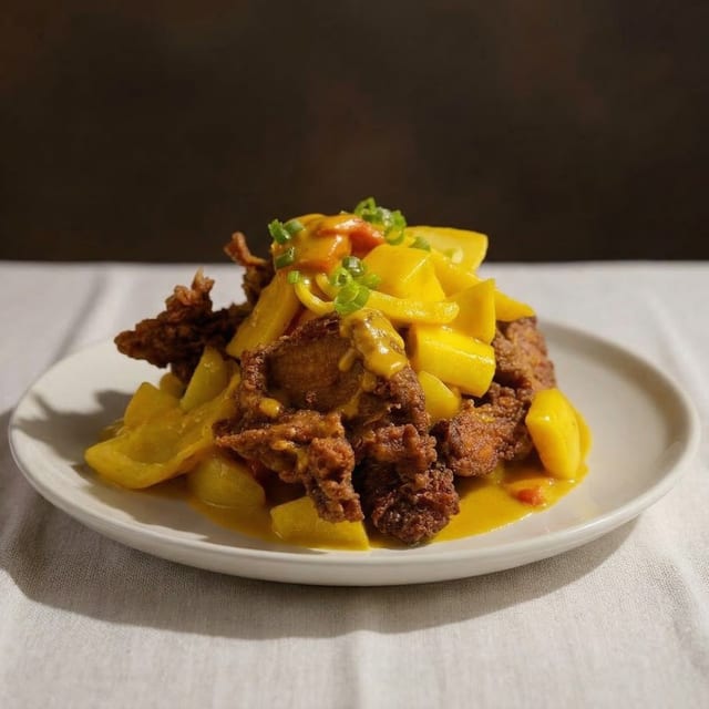 Mango Fish Curry / แกงปลามะม่วง.